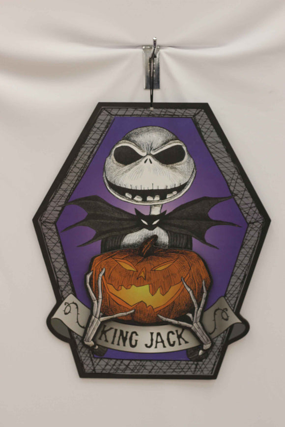 NBC KING JACK METALLIC MDF WALL DECOR