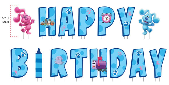 BLUE'S CLUES HAPPY BIRTHDAY YARD DECOR KIT