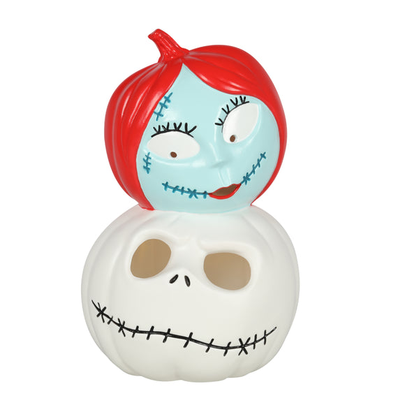 JACK & SALLY LIGHT UP PUMPKIN STACK