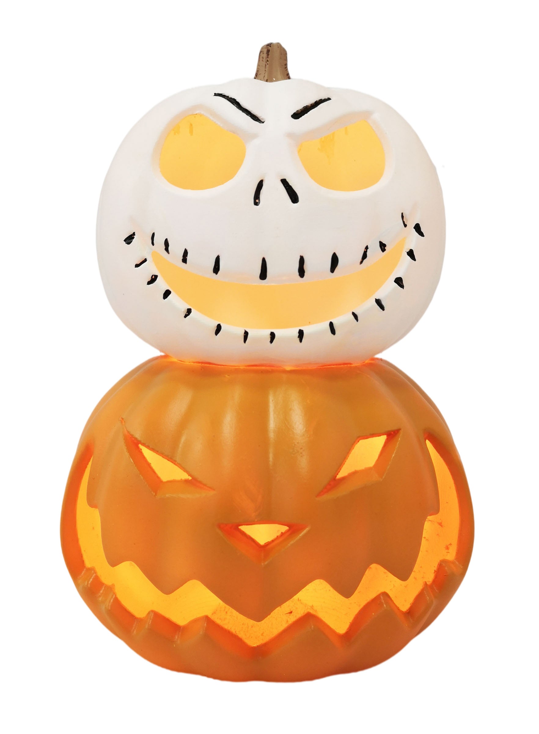 JACK & PUMPKIN KING LIGHT UP  PUMPKIN STACK