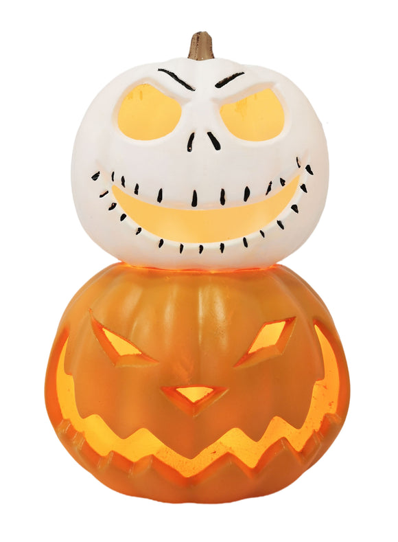 JACK & PUMPKIN KING LIGHT UP  PUMPKIN STACK