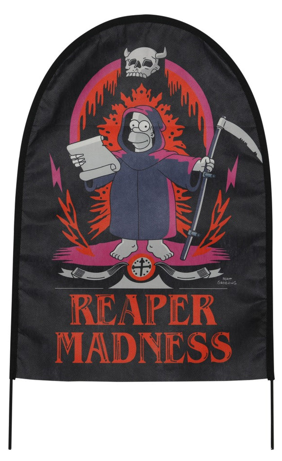 DISNEY THE SIMPSONS REAPER MADNESS YARD SIGN