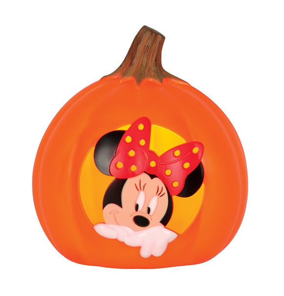 6" LIGHT UP MINNIE PUMPKIN