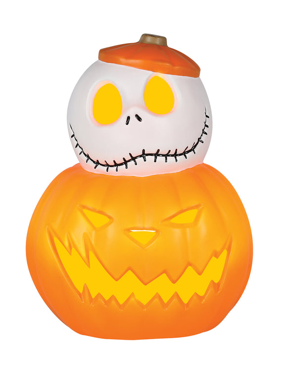 JACK & PUMPKIN KING LIGHT UP PUMPKIN STACK