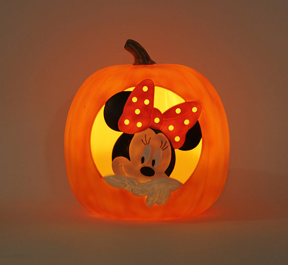 MINNIE LIGHT UP PUMPKIN