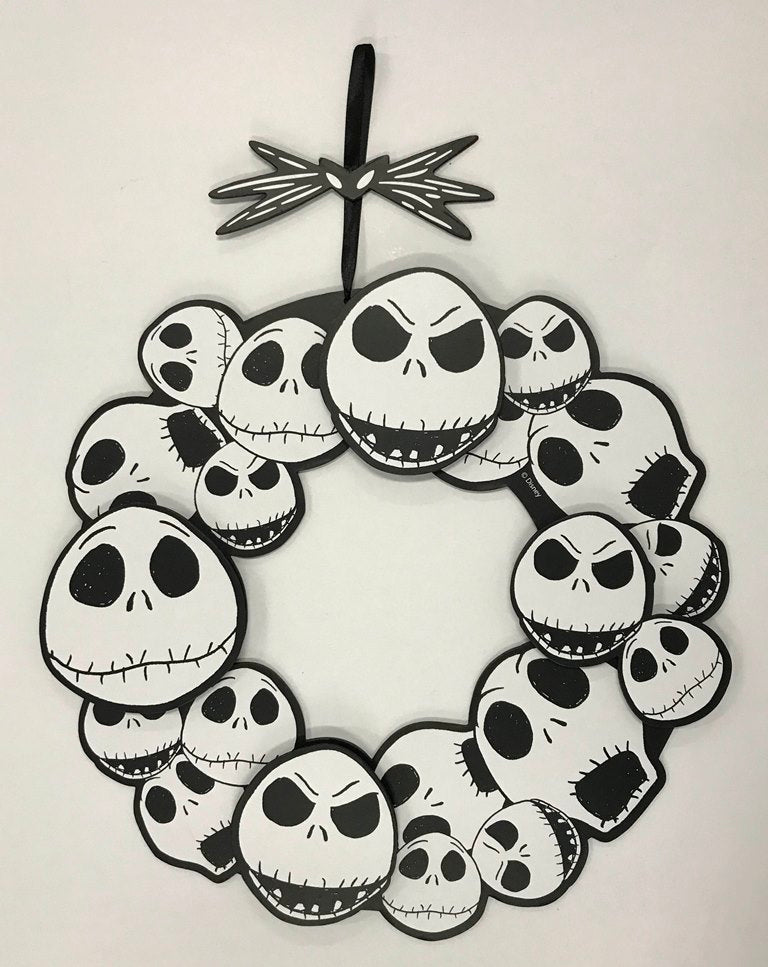NBC JACK SKELLINGTON MDF WREATH