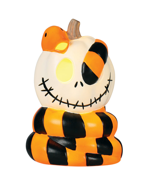 JACK & SNAKE LIGHT UP PUMPKIN STACK