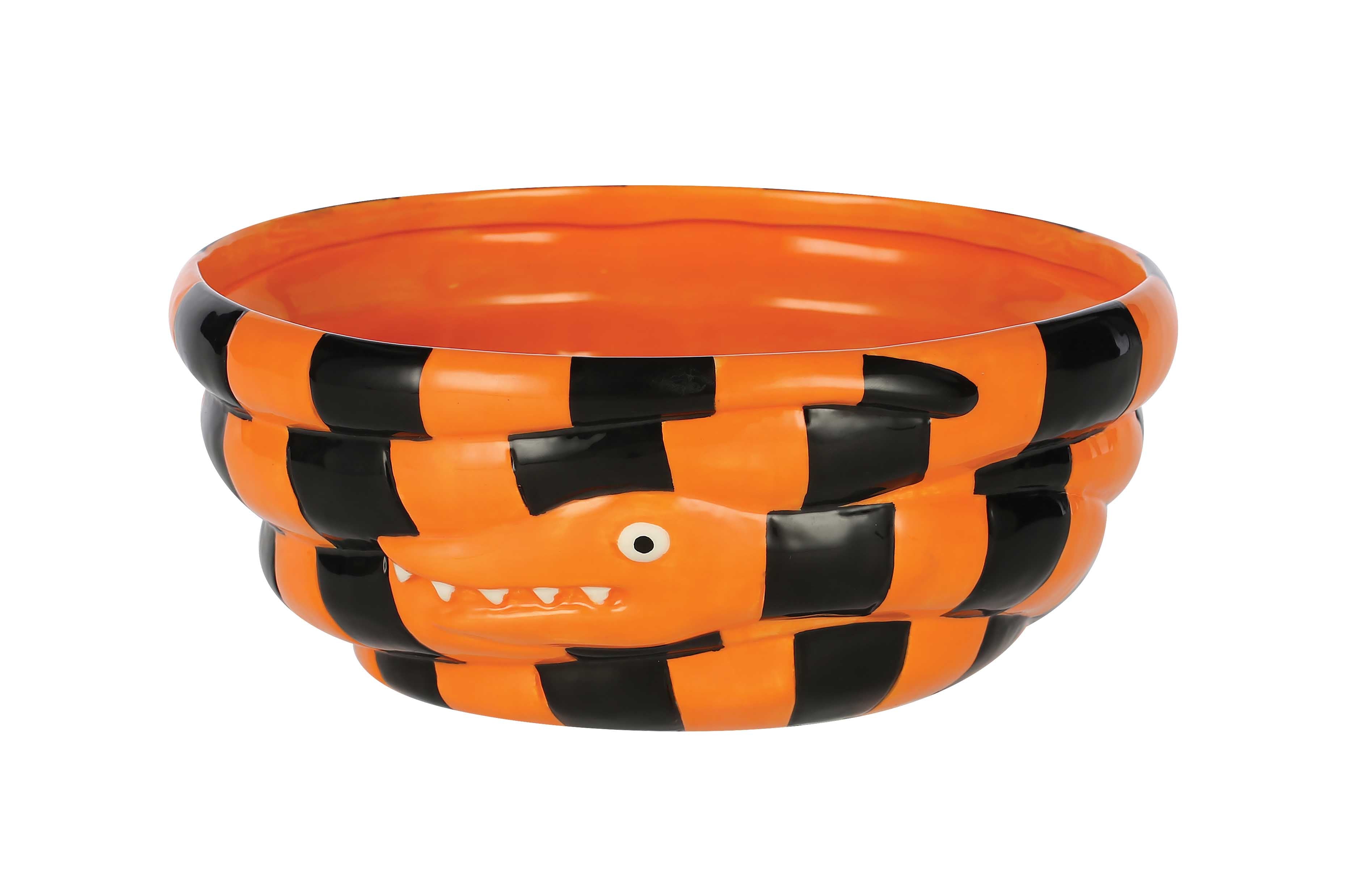 SNAKE CERAMIC CANDY BOWL