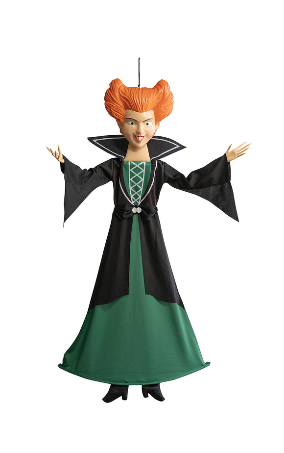 DISNEY HOCUS POCUS MEDIUM POSEABLE WINIFRED HANGING DECOR