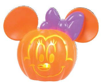 MINI MINNIE LIGHT UP PUMPKIN