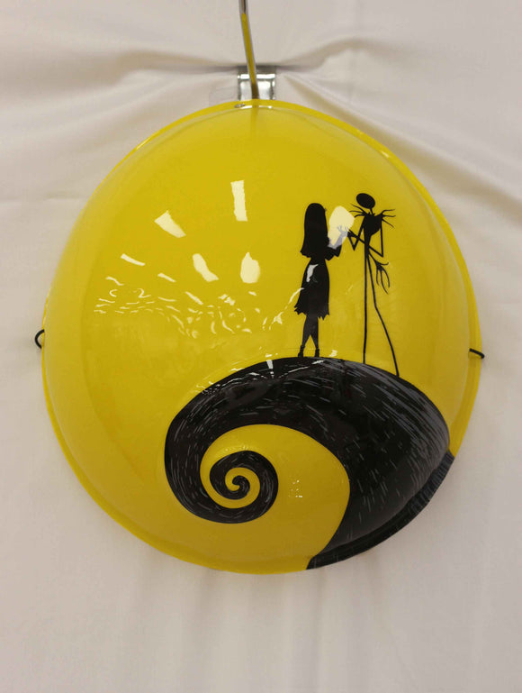 NBC JACK AND SALLY PORCH LIGHT COVER OR WALL DECOR