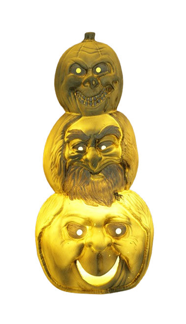 HITCHIKING GHOSTS LIGHT UP  PUMPKIN STACK