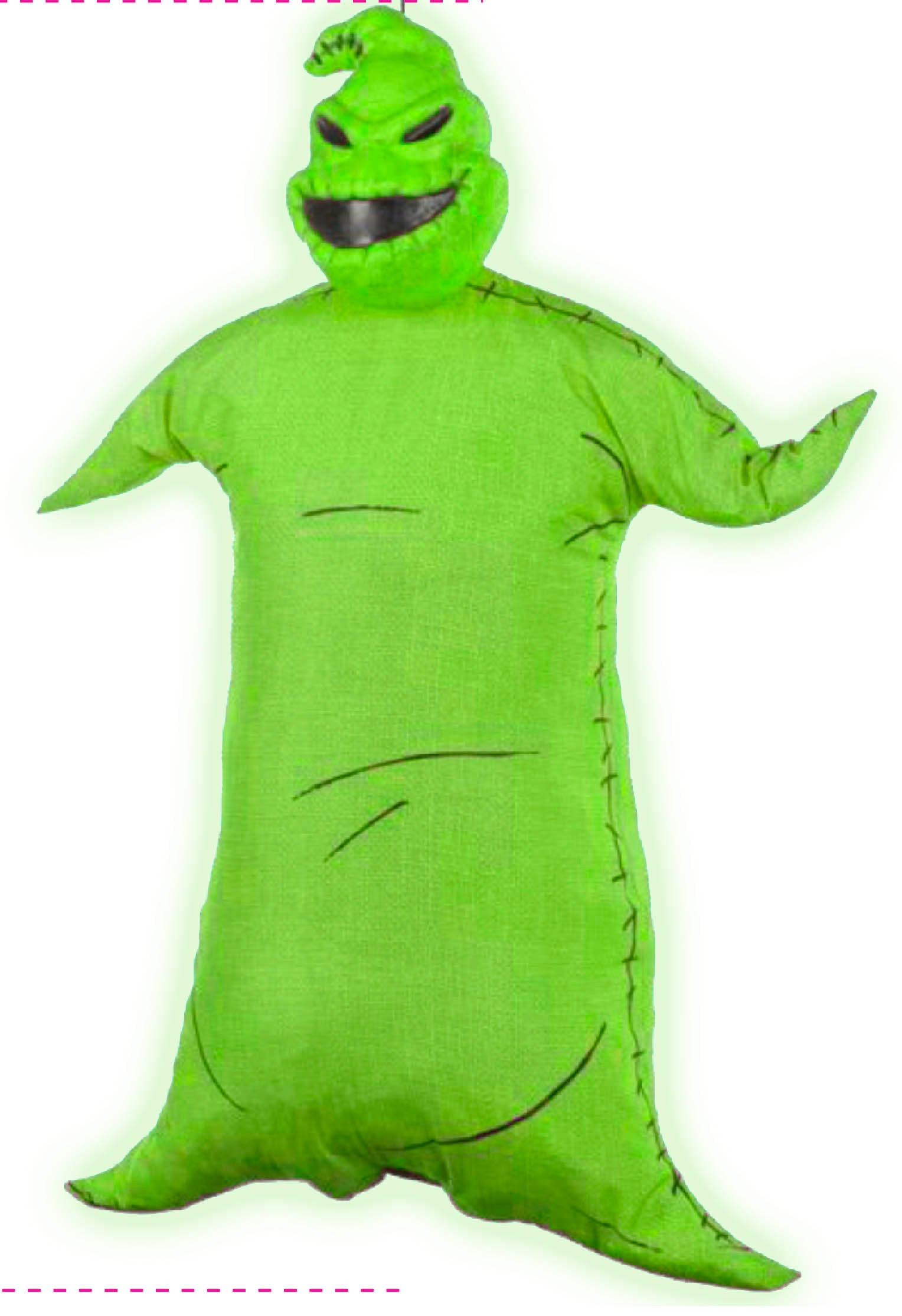 DISNEY NBC LARGE OOGIE DECOR-GREEN