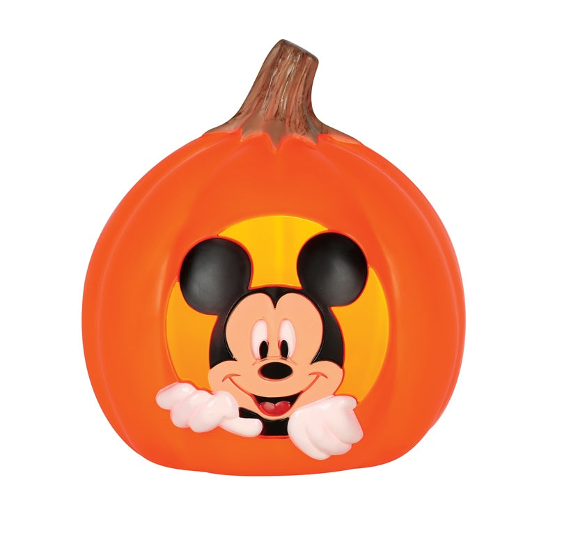 6" LIGHT UP MICKEY PUMPKIN