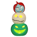 SALLY, JACK AND OOGIE LIGHT UP PUMPKIN STACK