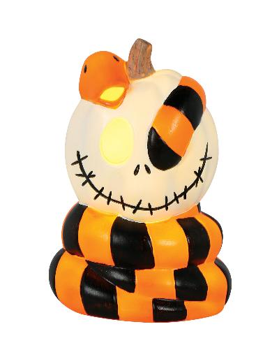JACK & SNAKE LIGHT UP PUMPKIN STACK