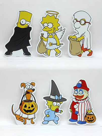 THE SIMPSONS HALLOWEEN YARD SIGNS