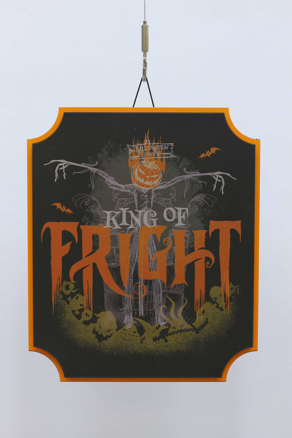 NBC "King of Fright" MDF WREATH WALL DéCOR