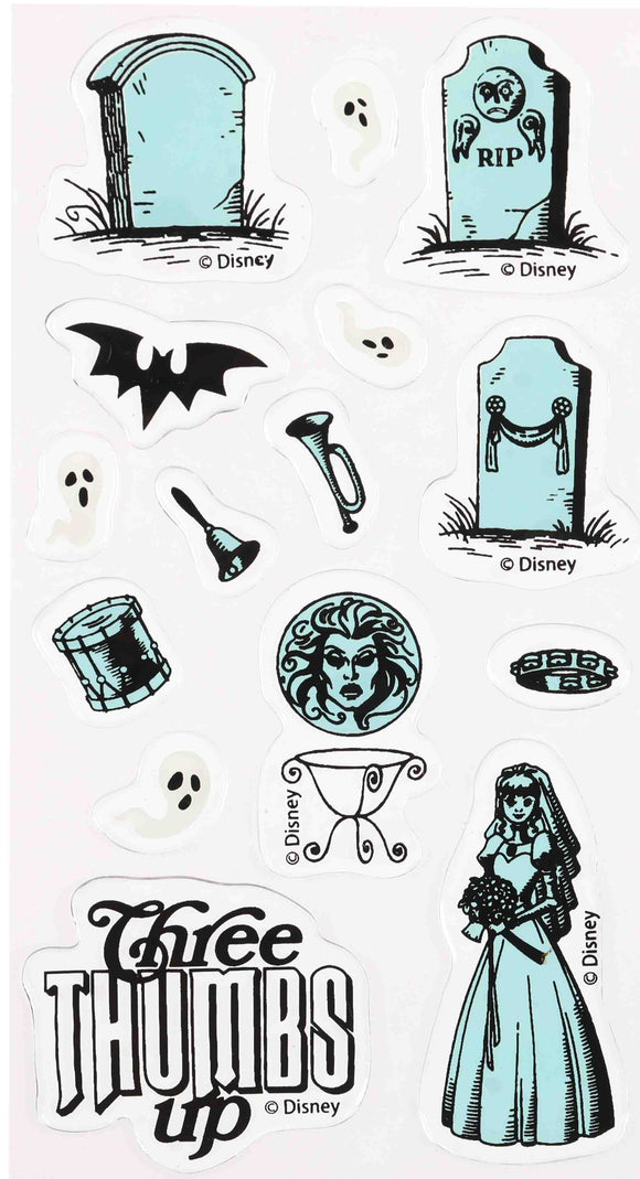 HAUNTED MANSION GEL CLINGS