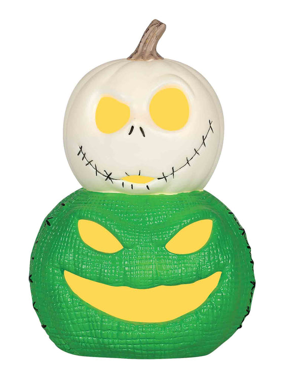 JACK & OOGIE LIGHT UP PUMPKIN STACK