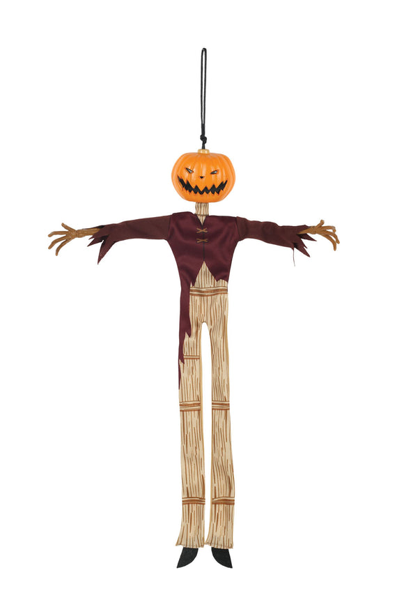 DISNEY NBC SMALL PUMPKIN KING POSEABLE HANGING DECOR