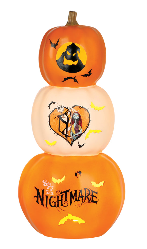 SEE YOU IN YOUR NIGHTMARE LIGHT UP  PUMPKIN STACK