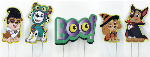 PAW PATROL YARD DECOR SET